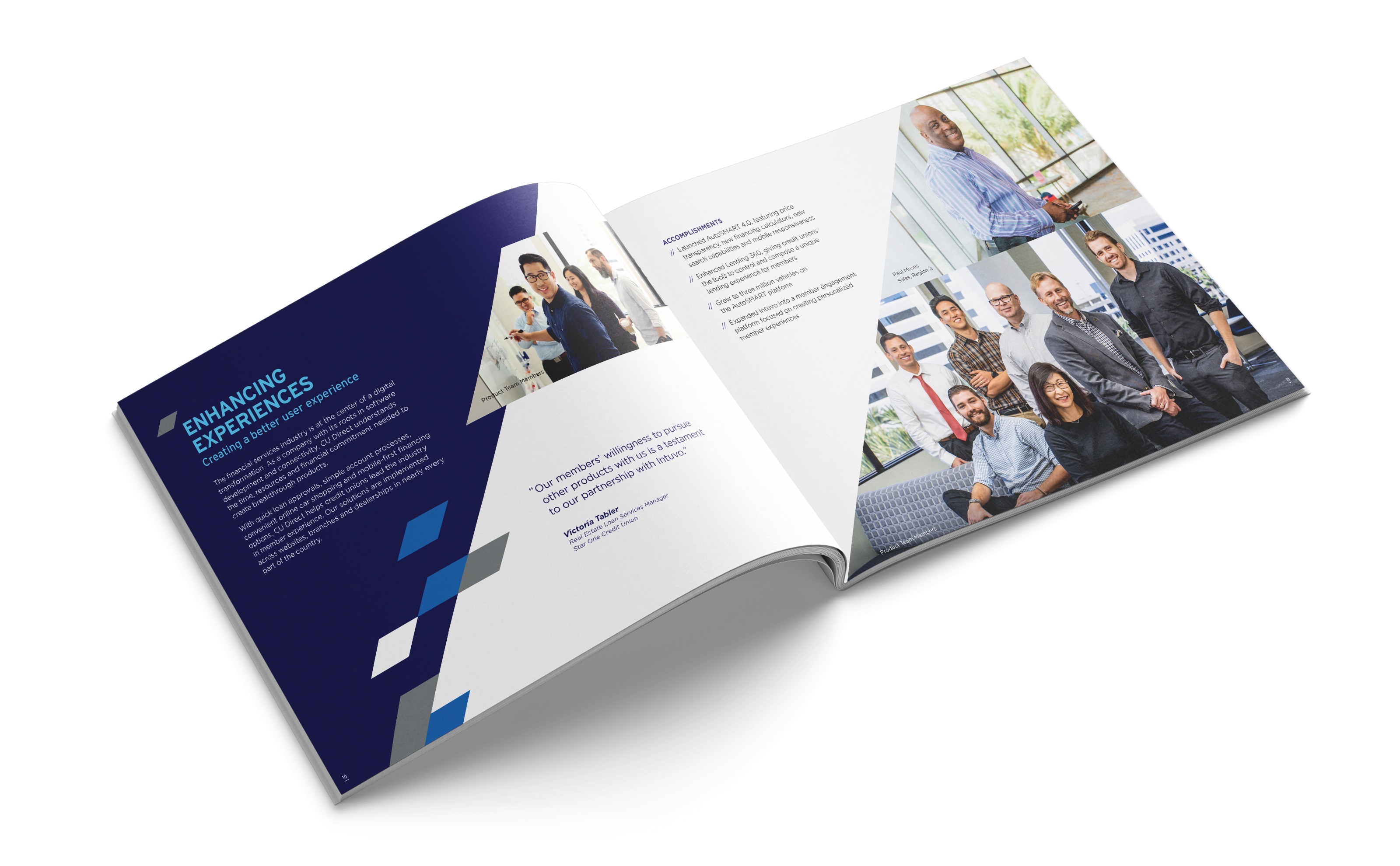 CU Direct annual report spread
